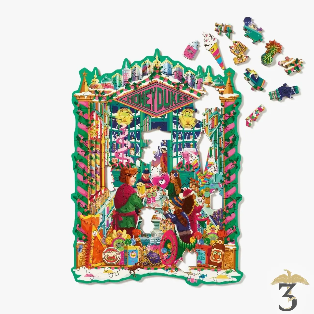 Puzzle honeydukes minalima - Les Trois Reliques, magasin Harry Potter - Photo N°1