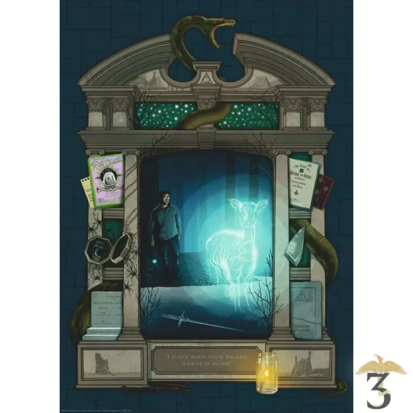PUZZLE MINALIMA 7 PARTIE 1 - Les Trois Reliques, magasin Harry Potter - Photo N°2