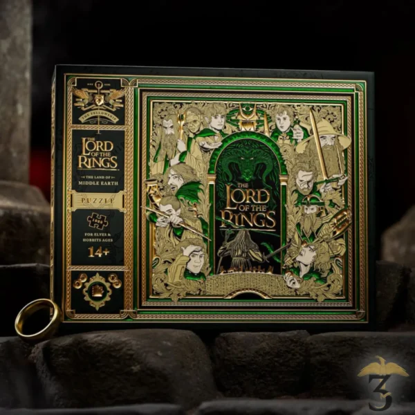 Puzzle multidimensionnel seigneur des anneaux 1000pcs - Les Trois Reliques, magasin Harry Potter - Photo N°2