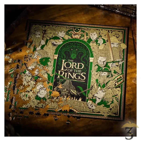 Puzzle multidimensionnel seigneur des anneaux 1000pcs - Les Trois Reliques, magasin Harry Potter - Photo N°4