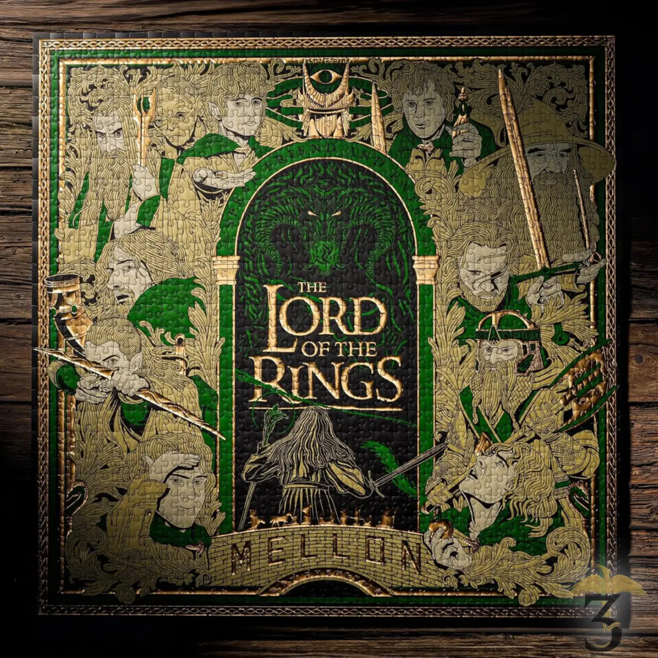 Puzzle multidimensionnel seigneur des anneaux 1000pcs - Les Trois Reliques, magasin Harry Potter - Photo N°6