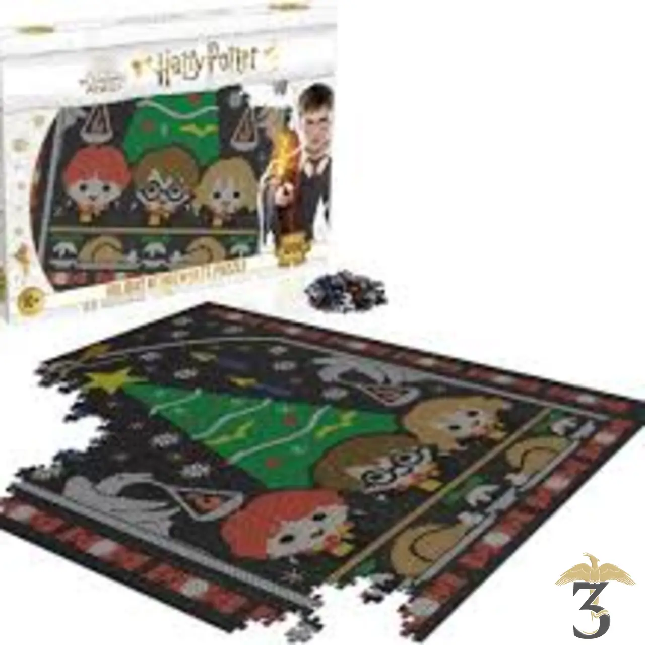 Puzzle noël a poudlard 1000pcs - Les Trois Reliques, magasin Harry Potter - Photo N°2