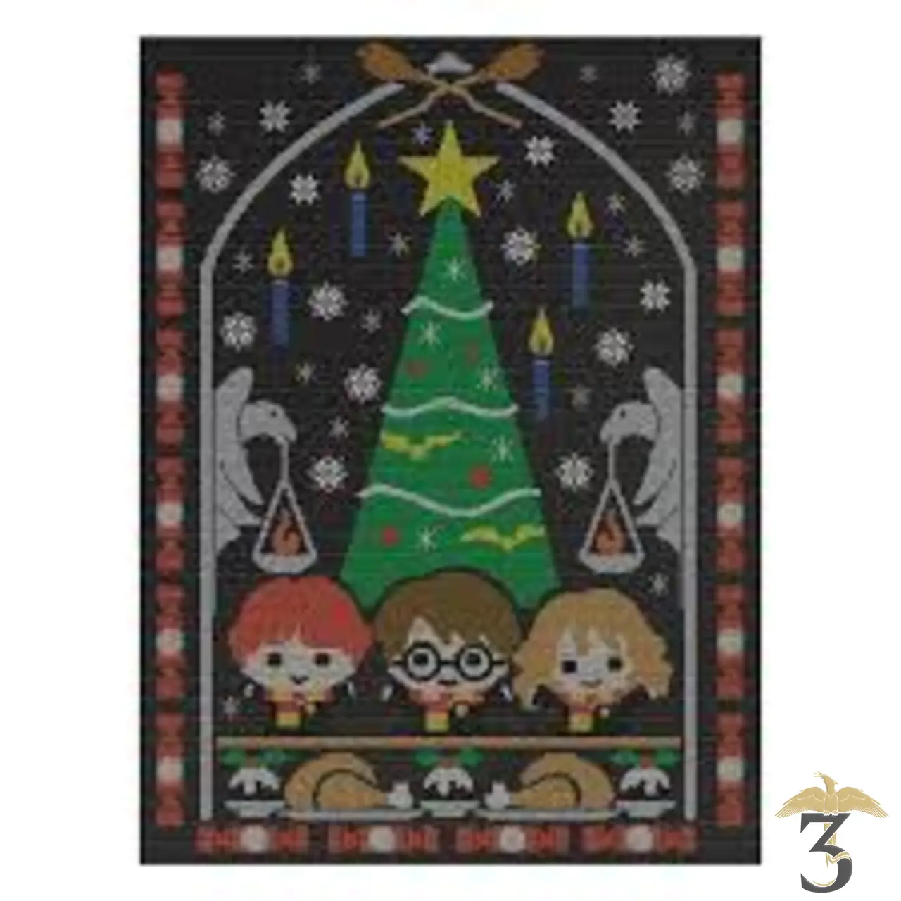 Puzzle noël a poudlard 1000pcs - Les Trois Reliques, magasin Harry Potter - Photo N°3