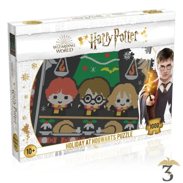 PUZZLE NOEL HOGWART - Les Trois Reliques, magasin Harry Potter - Photo N°1