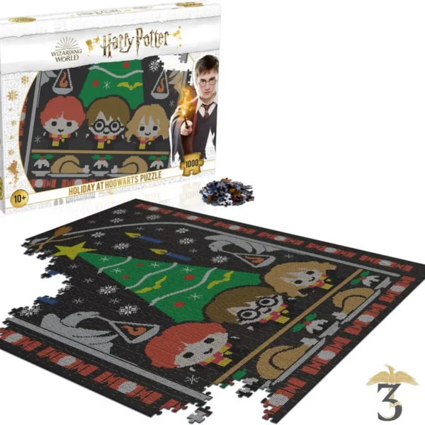 PUZZLE NOEL HOGWART - Les Trois Reliques, magasin Harry Potter - Photo N°2