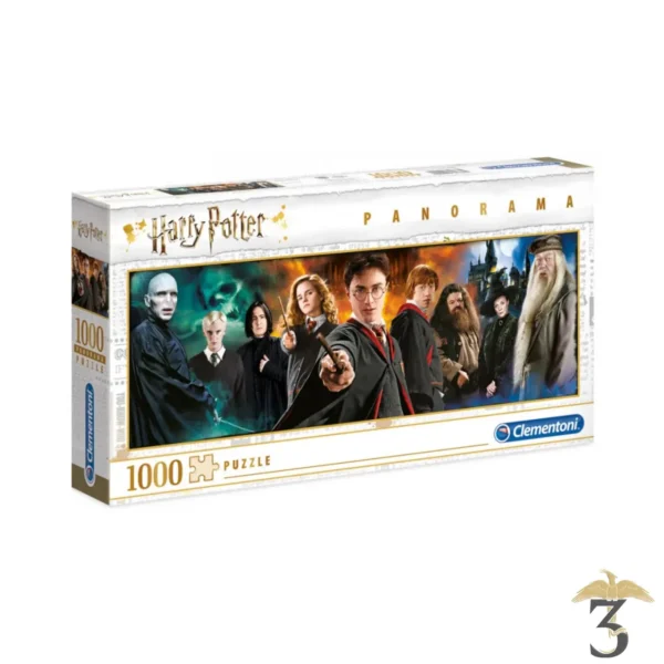 Puzzle Panorama des Personnages - Les Trois Reliques, magasin Harry Potter - Photo N°1
