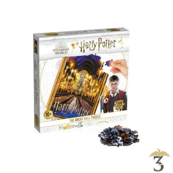 PUZZLE THE GREAT HALL 500 PIECES - Les Trois Reliques, magasin Harry Potter - Photo N°1