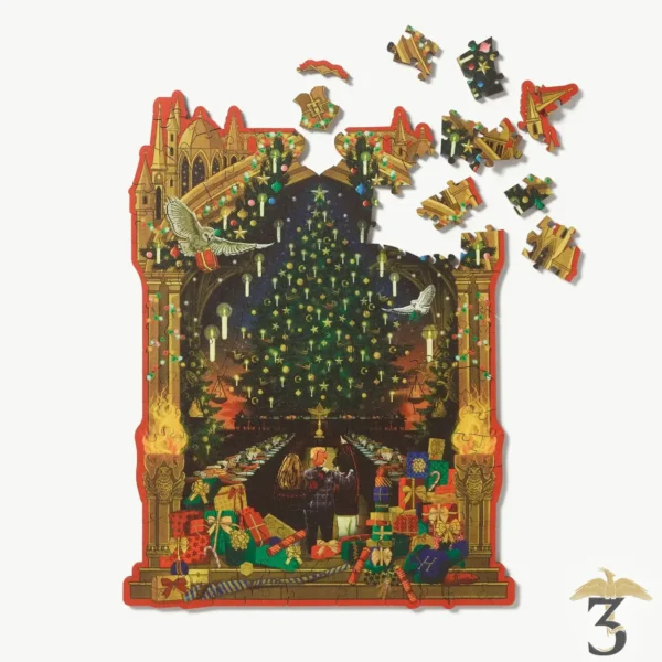 Puzzle un noël magique – minalima – harry potter - Les Trois Reliques, magasin Harry Potter - Photo N°1