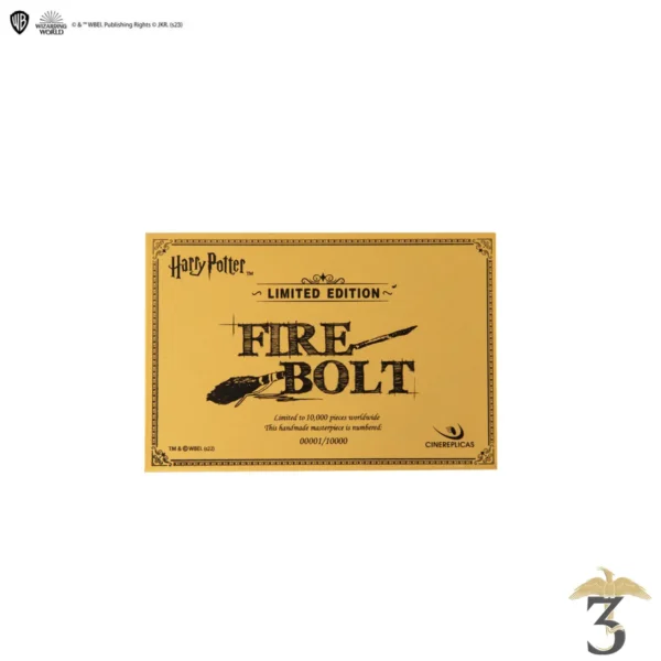 REPLIQUE BALAIS ECLAIR DE FEU EDITION LIMIÉE en vente au magasin Harry Potter Les Trois Reliques, photo N°5