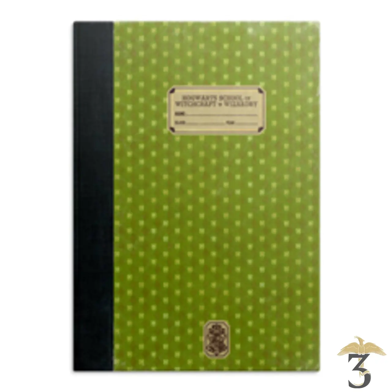 Réplique cahier serpentard minalima - Les Trois Reliques, magasin Harry Potter - Photo N°1