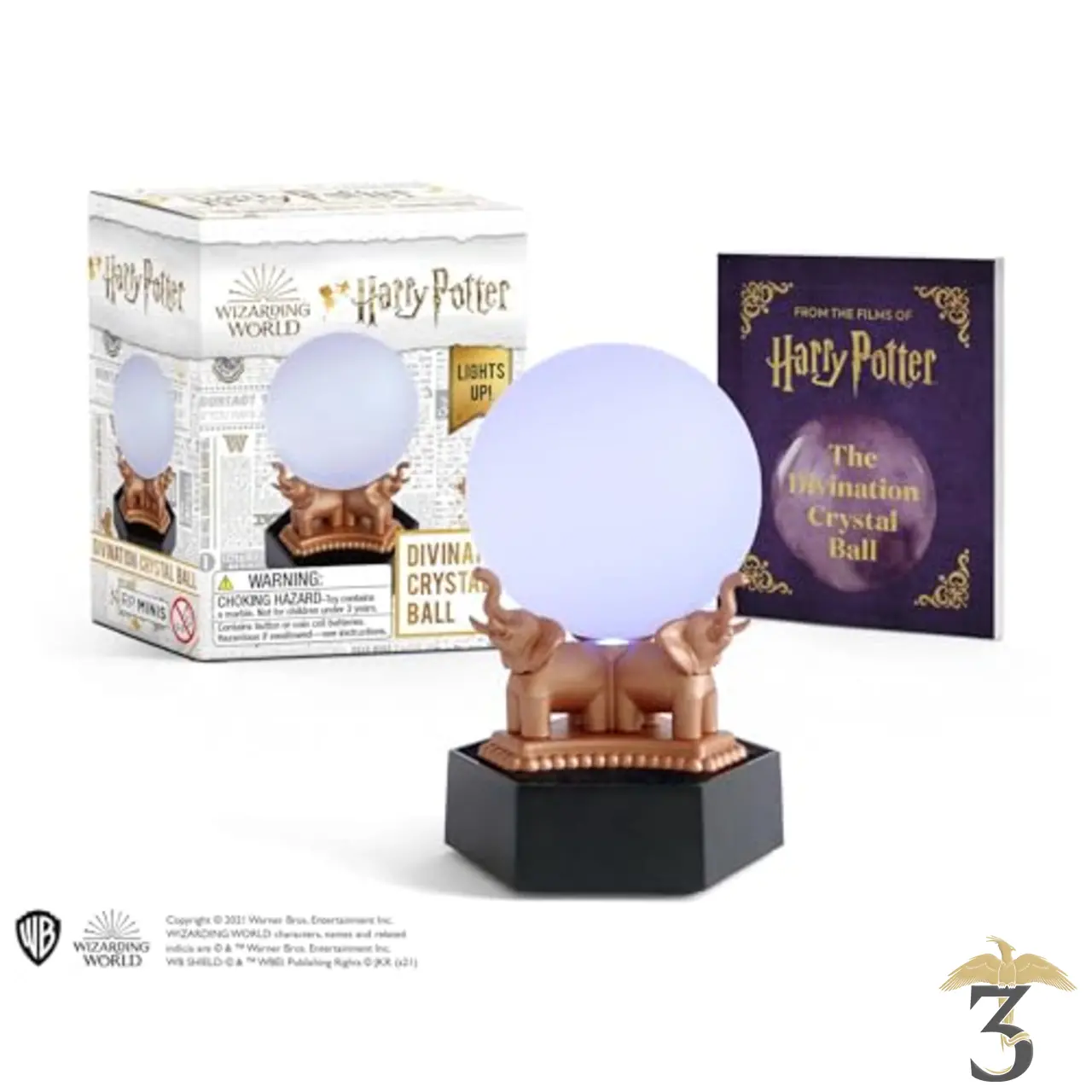 Réplique miniature boule de cristal divinatoire - Les Trois Reliques, magasin Harry Potter - Photo N°1