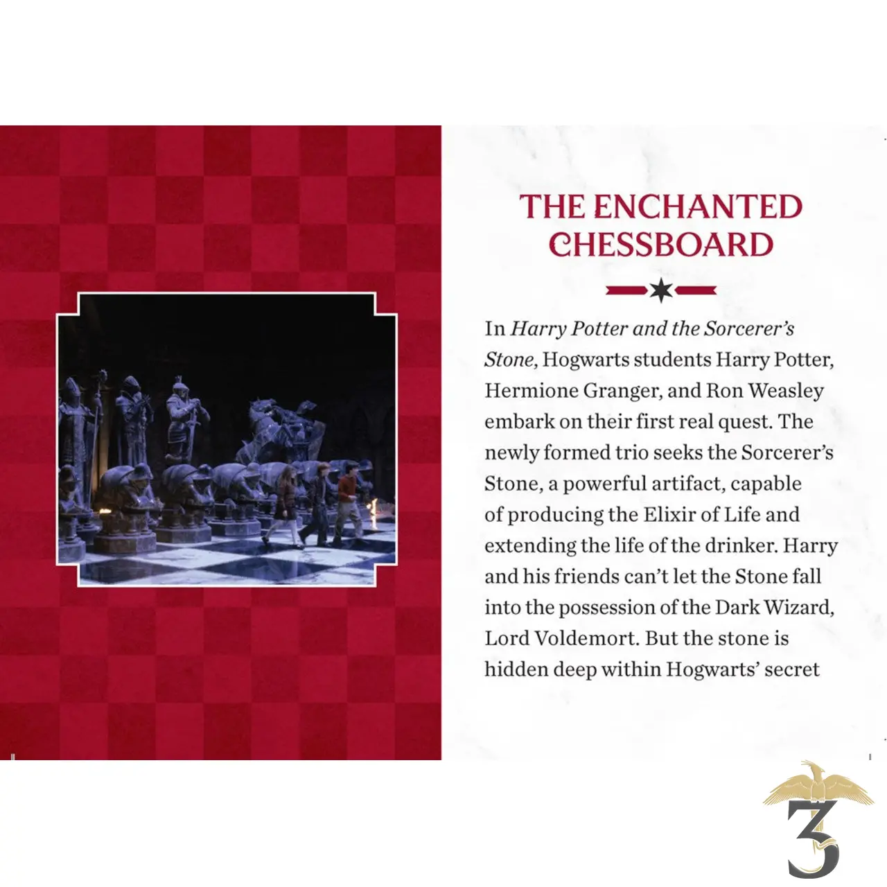 Réplique miniature échiquier duel final - Les Trois Reliques, magasin Harry Potter - Photo N°3