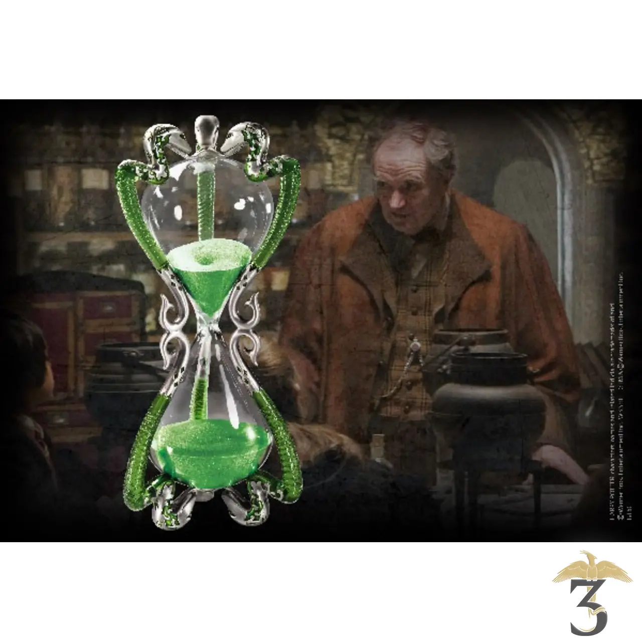 Sablier du Professeur Slughorn - Noble Collection Harry Potter - Les Trois Reliques, magasin Harry Potter - Photo N°2