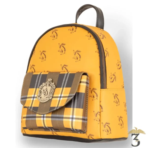 SAC A DOS CARREAUX POUFSOUFFLE - Les Trois Reliques, magasin Harry Potter - Photo N°2