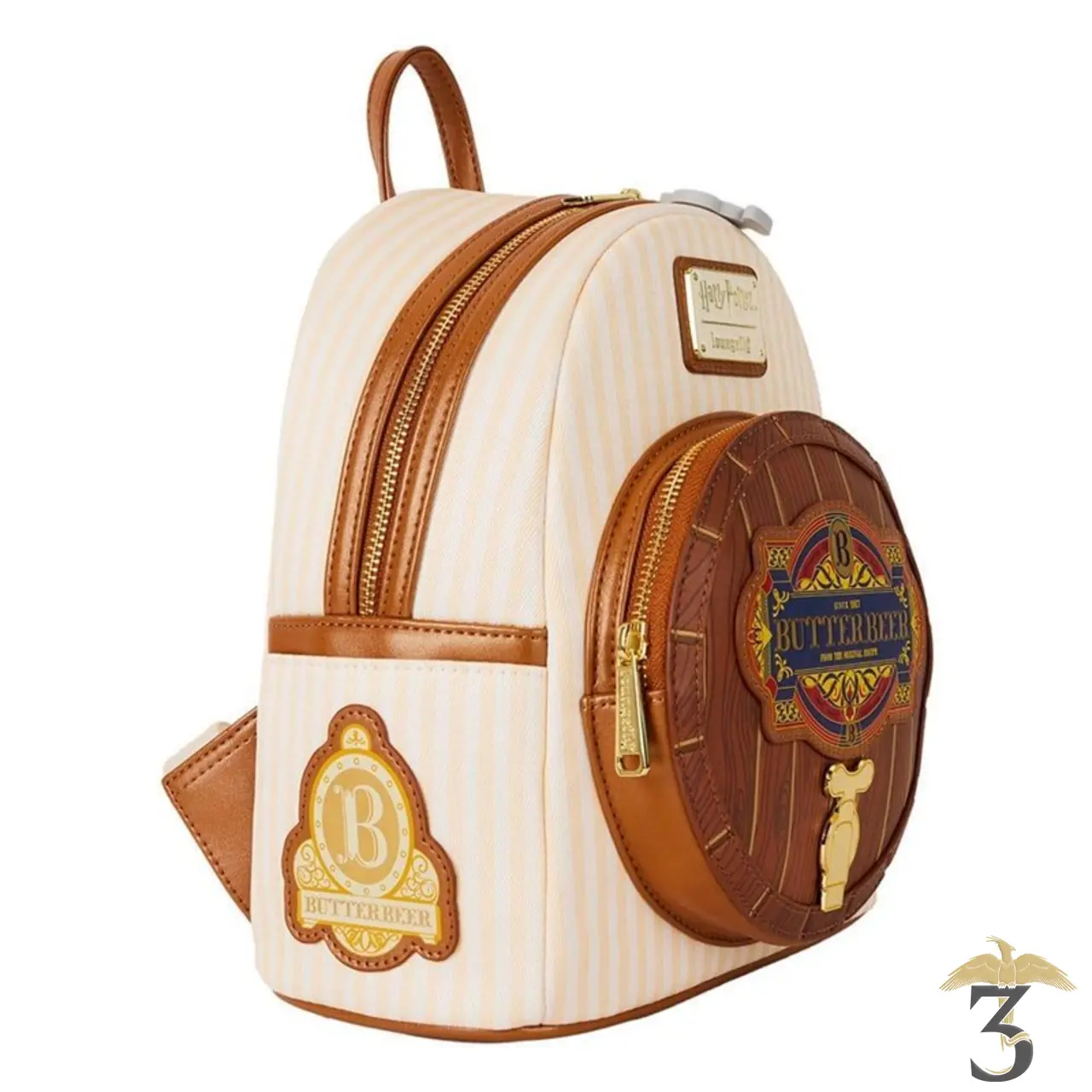 Sac a dos loungefly butterbeer - Les Trois Reliques, magasin Harry Potter - Photo N°4