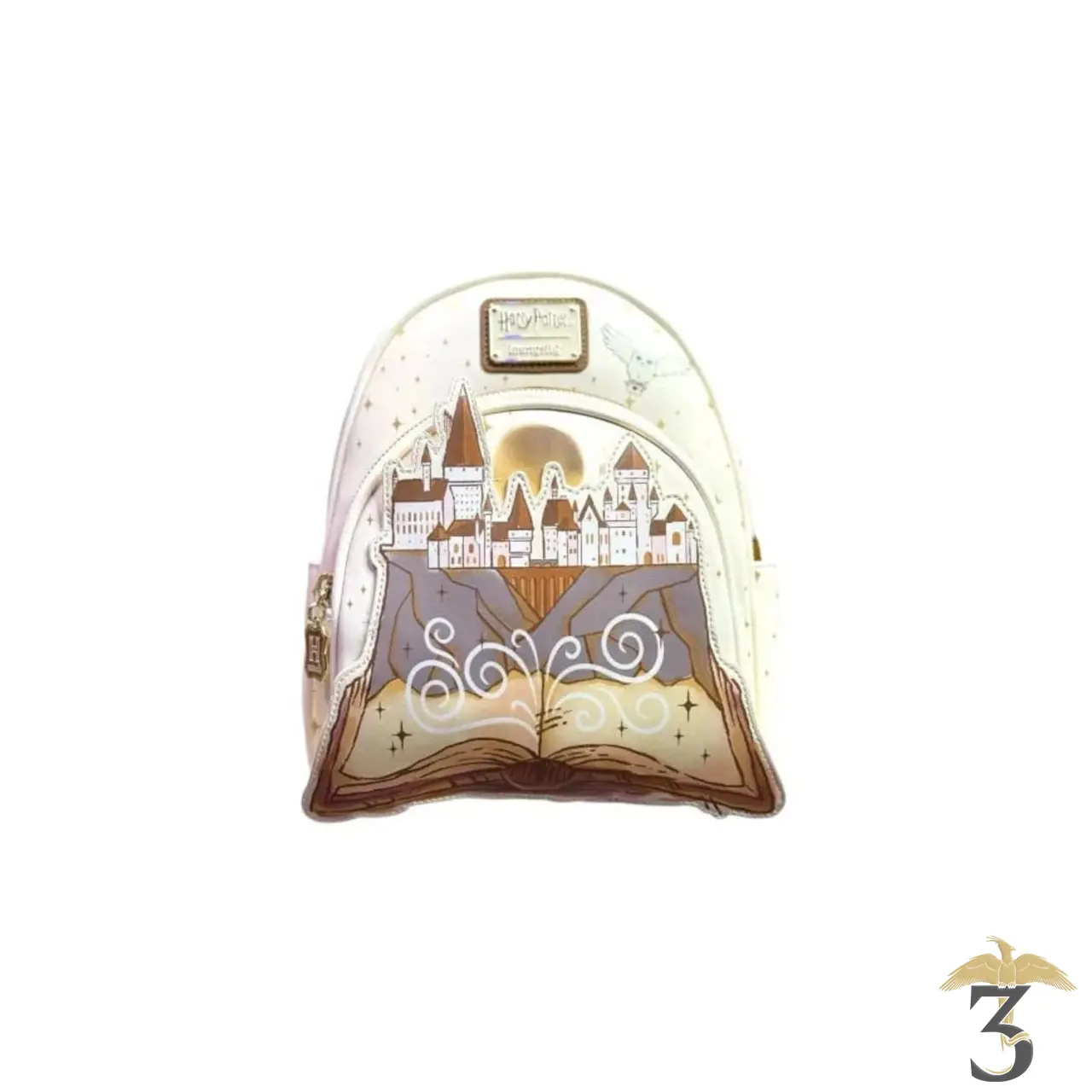 Sac à dos loungefly “exclusive“ livre de poudlard - Les Trois Reliques, magasin Harry Potter - Photo N°1