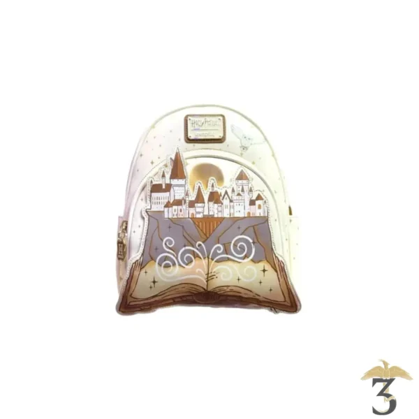 Sac à dos loungefly “exclusive“ livre de poudlard - Les Trois Reliques, magasin Harry Potter - Photo N°1