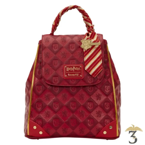 Sac à dos loungefly gryffindor – harry potter - Les Trois Reliques, magasin Harry Potter - Photo N°1