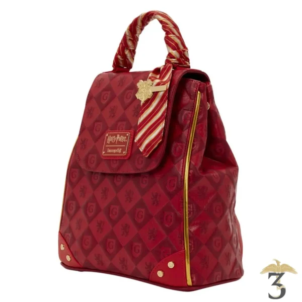 Sac à dos loungefly gryffindor – harry potter - Les Trois Reliques, magasin Harry Potter - Photo N°2