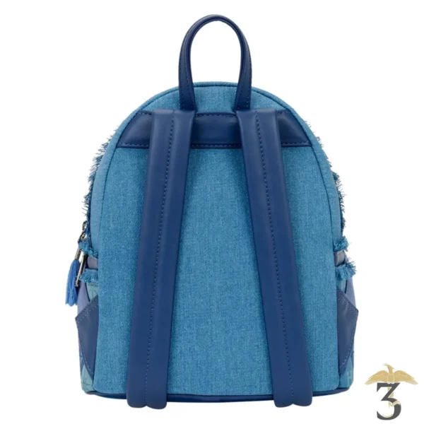 Sac à dos loungelfy denim poudlard - Les Trois Reliques, magasin Harry Potter - Photo N°2