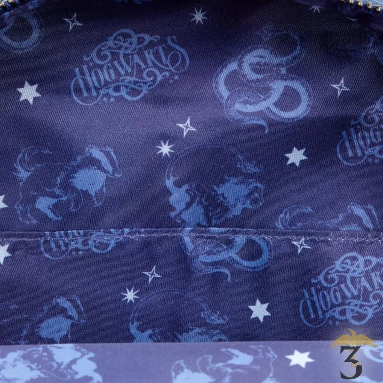 Sac à dos loungelfy denim poudlard - Les Trois Reliques, magasin Harry Potter - Photo N°3