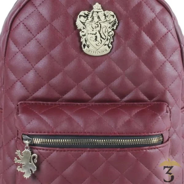 Sac à dos matelassé harry potter gryffondor - Les Trois Reliques, magasin Harry Potter - Photo N°2