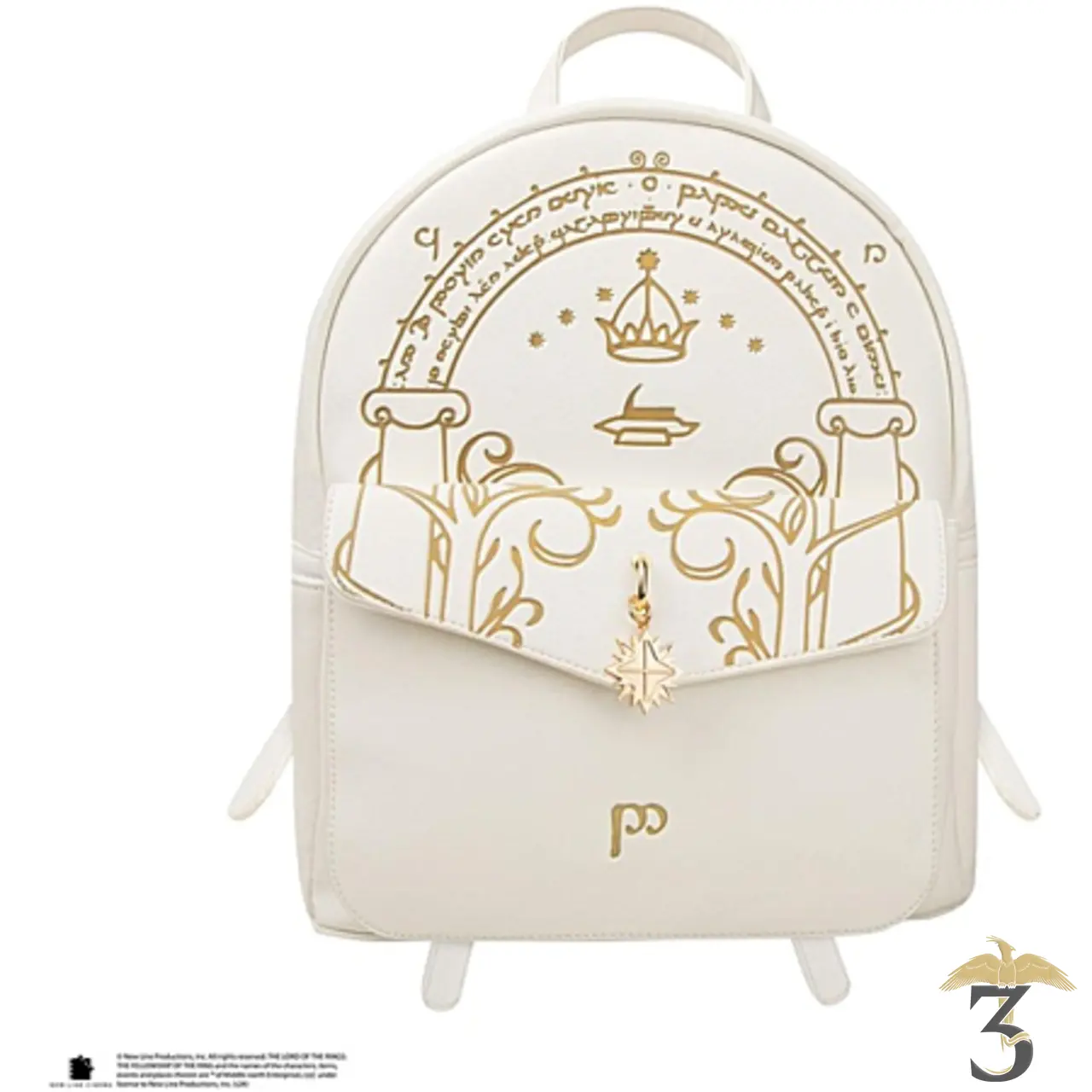 Sac à dos phosphorescent porte de la moria – le seigneur des anneaux - Les Trois Reliques, magasin Harry Potter - Photo N°1