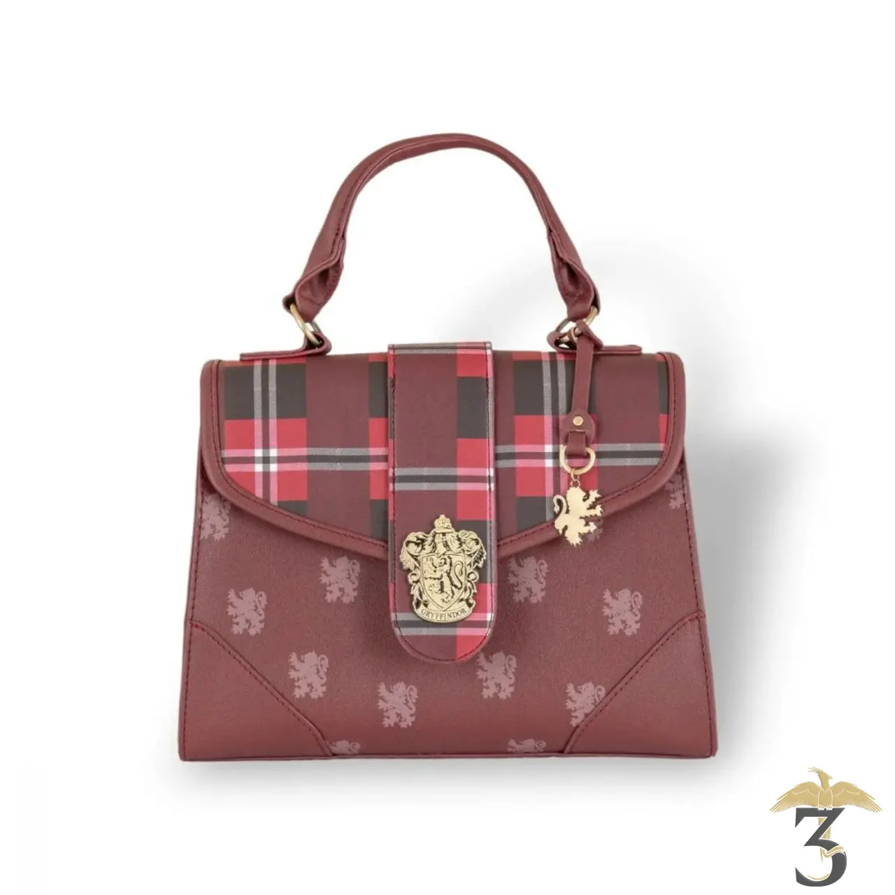 SAC A MAIN CARREAUX GRYFFONDOR - Les Trois Reliques, magasin Harry Potter - Photo N°1