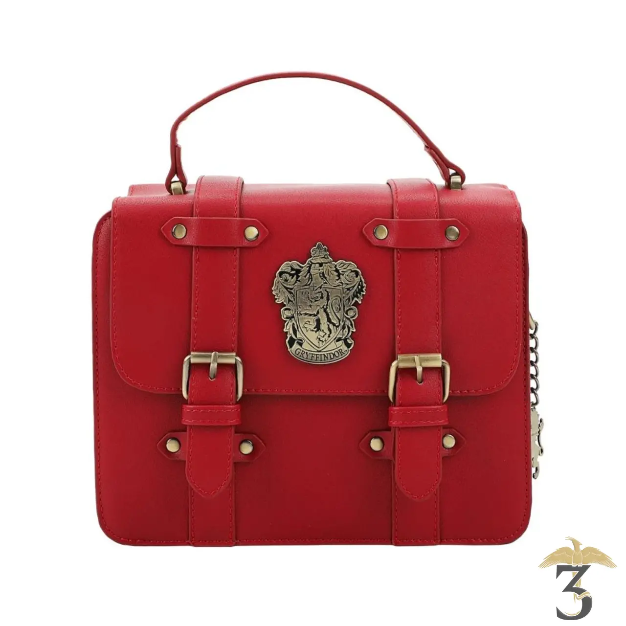 Sac à main pochette a breloque gryffondor - Les Trois Reliques, magasin Harry Potter - Photo N°1