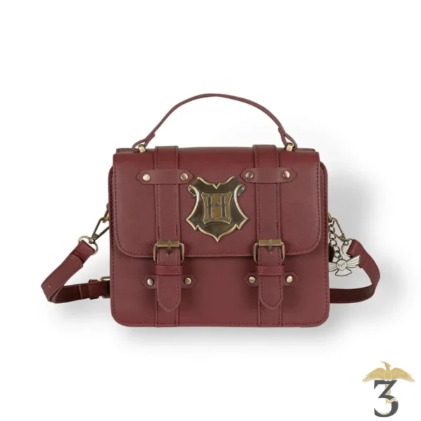 Sac a main pochette à breloque poudlard - Les Trois Reliques, magasin Harry Potter - Photo N°1