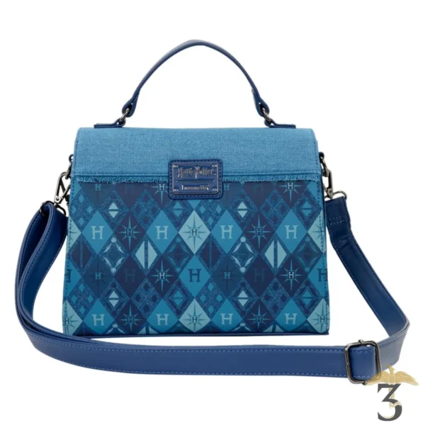 Sac bandoulière loungefly denim poudlard - Les Trois Reliques, magasin Harry Potter - Photo N°2