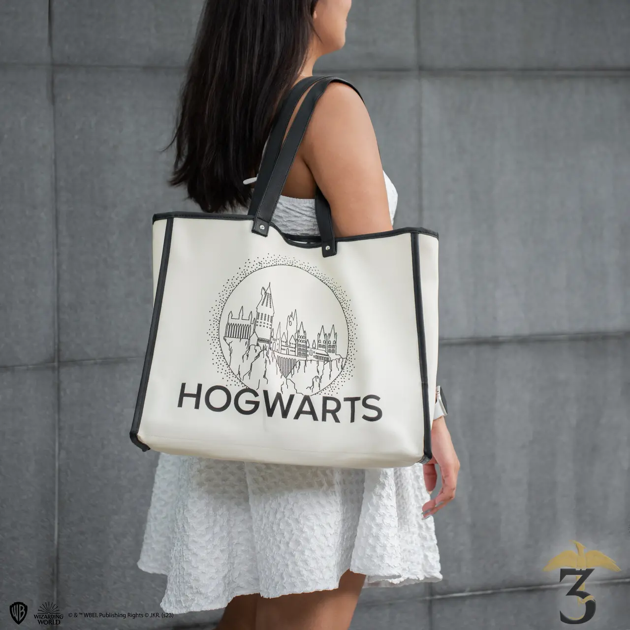 Sac cabas chateau de poudlard – harry potter - Les Trois Reliques, magasin Harry Potter - Photo N°6