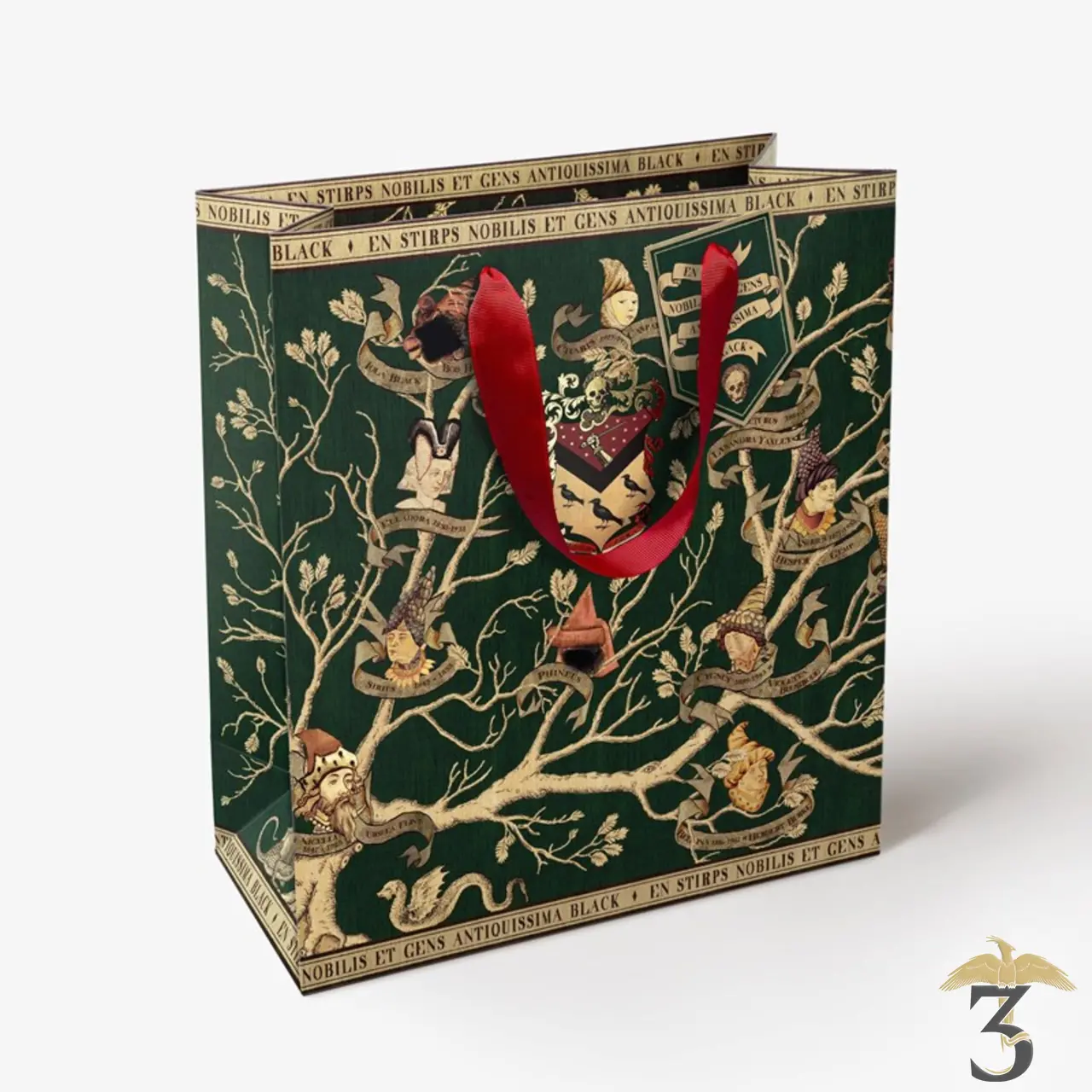 Sac cadeau minalima - Les Trois Reliques, magasin Harry Potter - Photo N°1