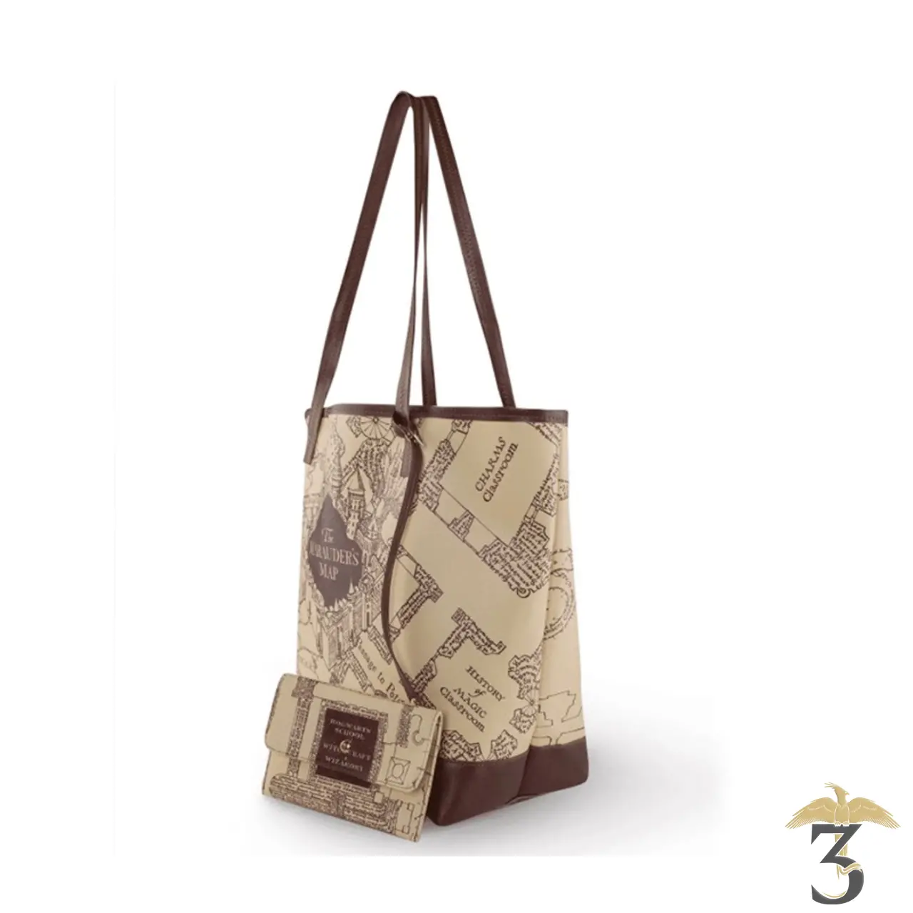 SAC CARTE DU MARAUDEUR - Les Trois Reliques, magasin Harry Potter - Photo N°3