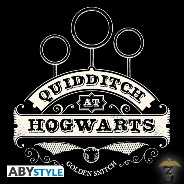 SAC DE SPORT NOIR QUIDDITCH - Les Trois Reliques, magasin Harry Potter - Photo N°3