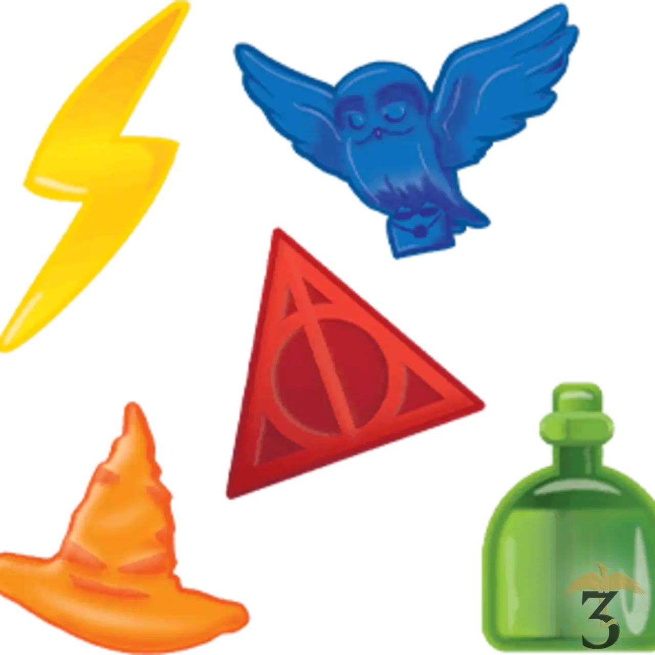 Sachet bonbons gélatine objets Harry Potter - Les Trois Reliques, magasin Harry Potter - Photo N°2