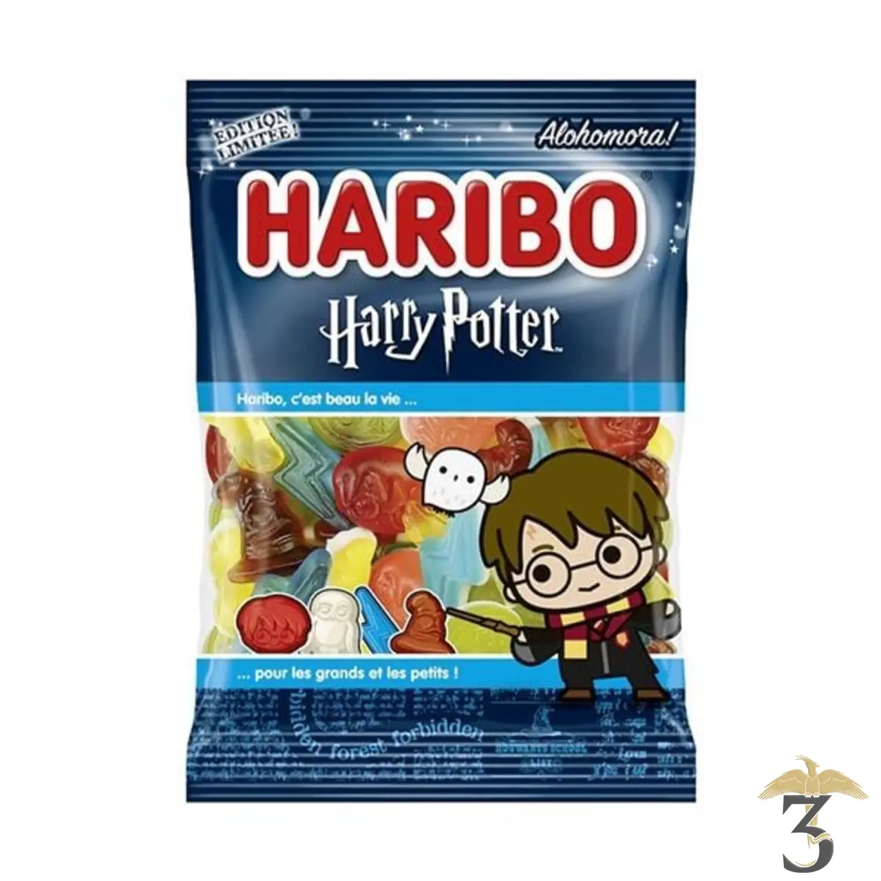 Sachet haribo harry potter 40g - Les Trois Reliques, magasin Harry Potter - Photo N°1