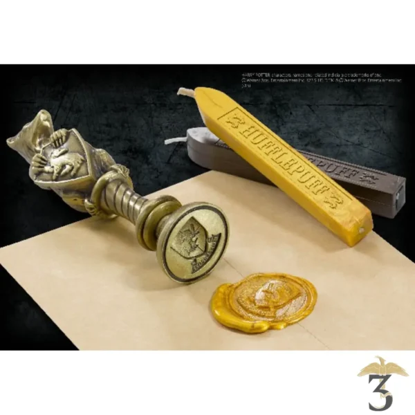 Sceau de cire Poufsouffle - Noble Collection - Harry Potter - Les Trois Reliques, magasin Harry Potter - Photo N°2