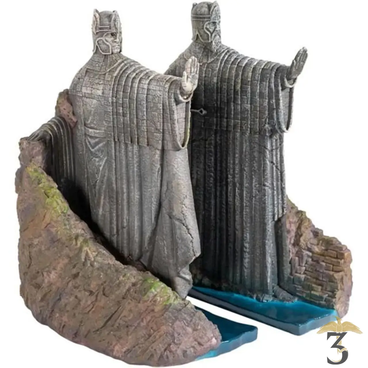 Serre-livres argonath 16cm – le seigneur des anneaux - Les Trois Reliques, magasin Harry Potter - Photo N°1
