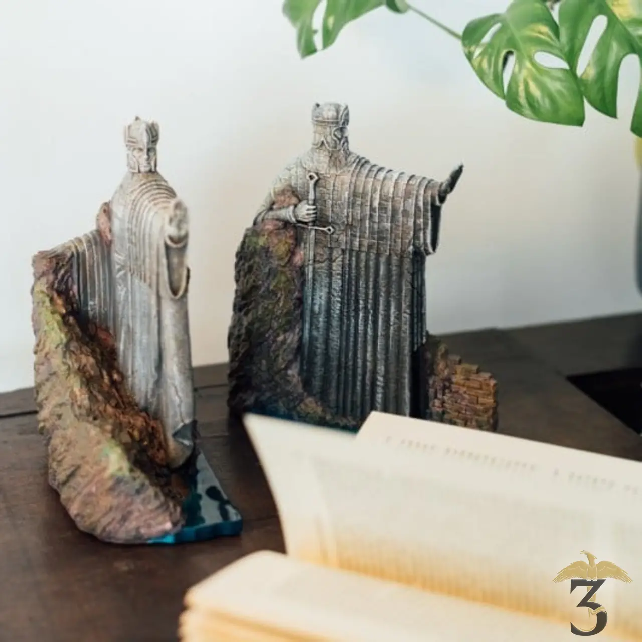 Serre-livres argonath 16cm – le seigneur des anneaux - Les Trois Reliques, magasin Harry Potter - Photo N°3