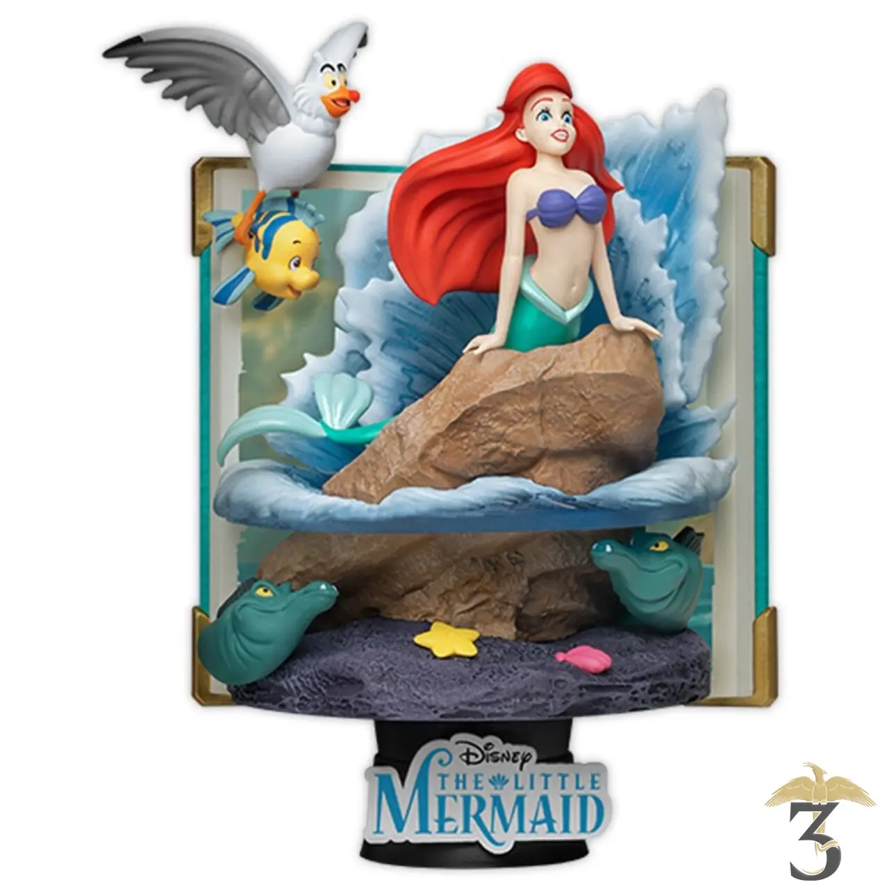 Serre-livres ariel la petite sirène - Les Trois Reliques, magasin Harry Potter - Photo N°1