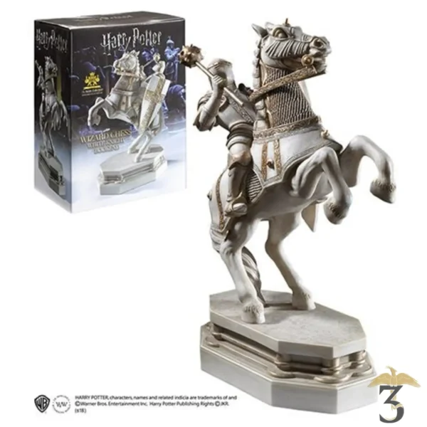 Serre-livres Cavalier Blanc - Noble Collection - Harry Potter - Les Trois Reliques, magasin Harry Potter - Photo N°2