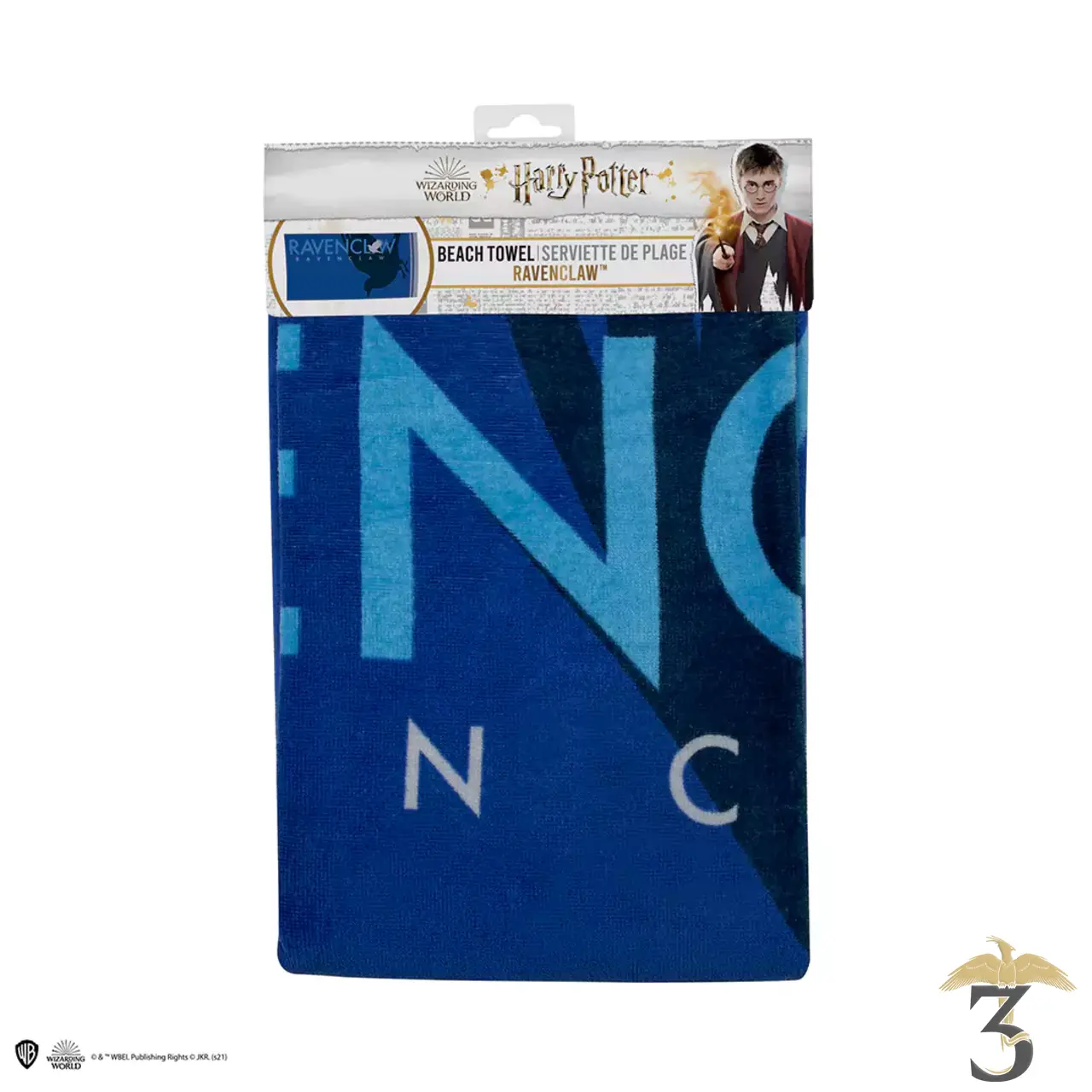 SERVIETTE 70X140 SERDAILGE - Les Trois Reliques, magasin Harry Potter - Photo N°4