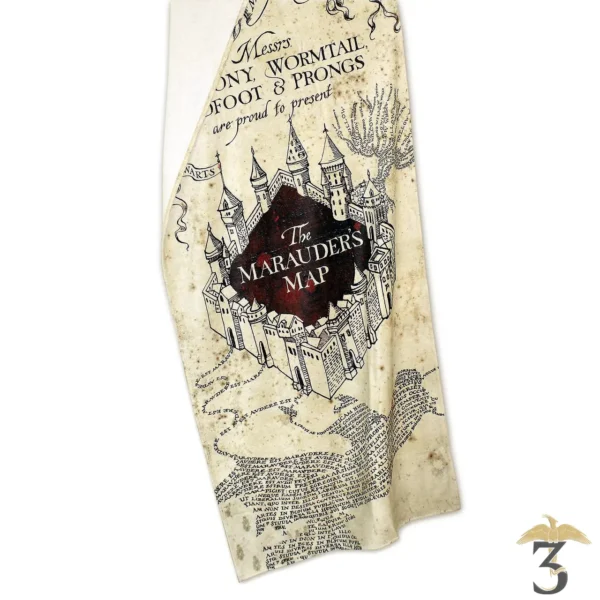Serviette carte du maraudeur - Les Trois Reliques, magasin Harry Potter - Photo N°1
