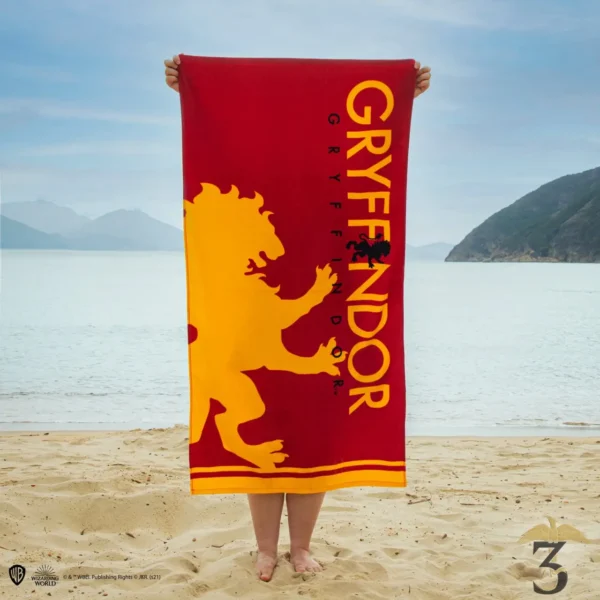 Serviette de plage Gryffondor - Les Trois Reliques, magasin Harry Potter - Photo N°5