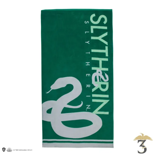 Serviette de plage Serpentard - Les Trois Reliques, magasin Harry Potter - Photo N°2