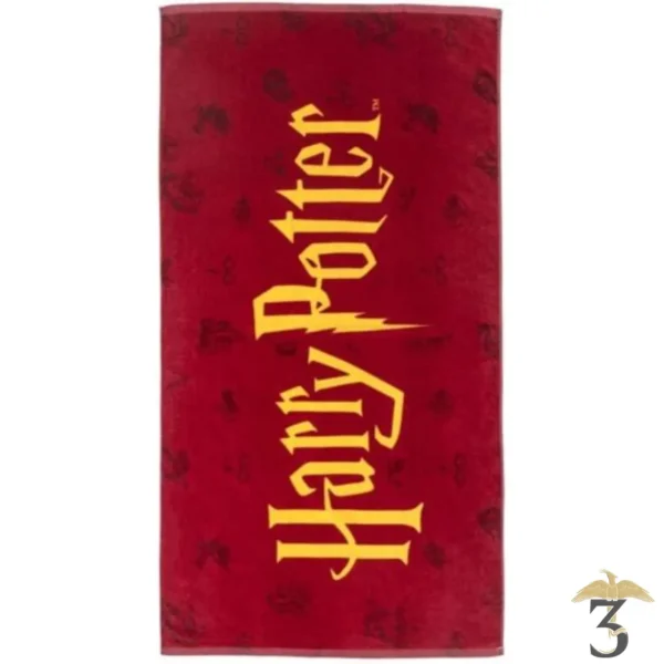 SERVIETTE PLAGE HARRY POTTER - Les Trois Reliques, magasin Harry Potter - Photo N°1