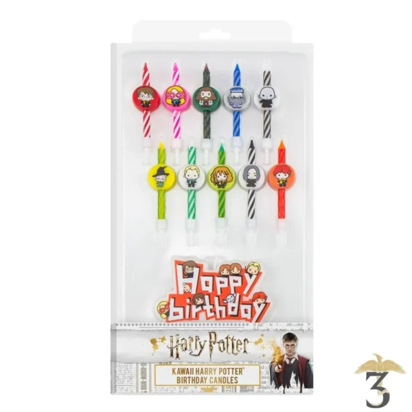 SET 10 BOUGIES ANNIVERSAIRE KAWAII - Les Trois Reliques, magasin Harry Potter - Photo N°2