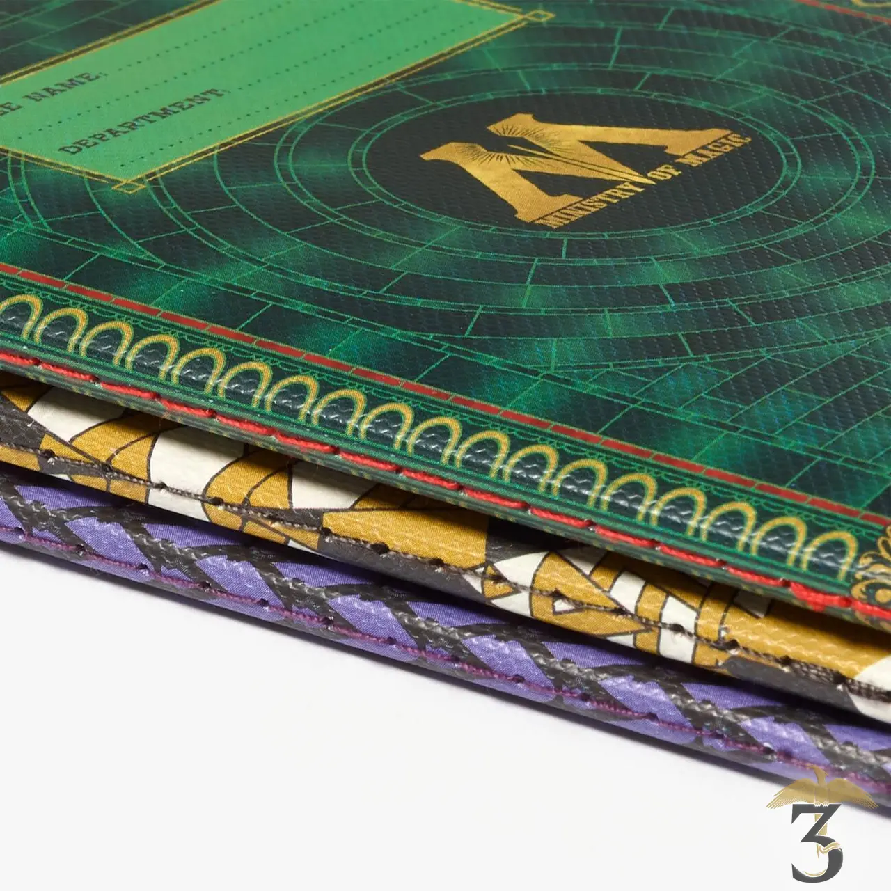 Set 3 carnets ministère de la magie minalima en vente au magasin Harry Potter Les Trois Reliques, photo N°6