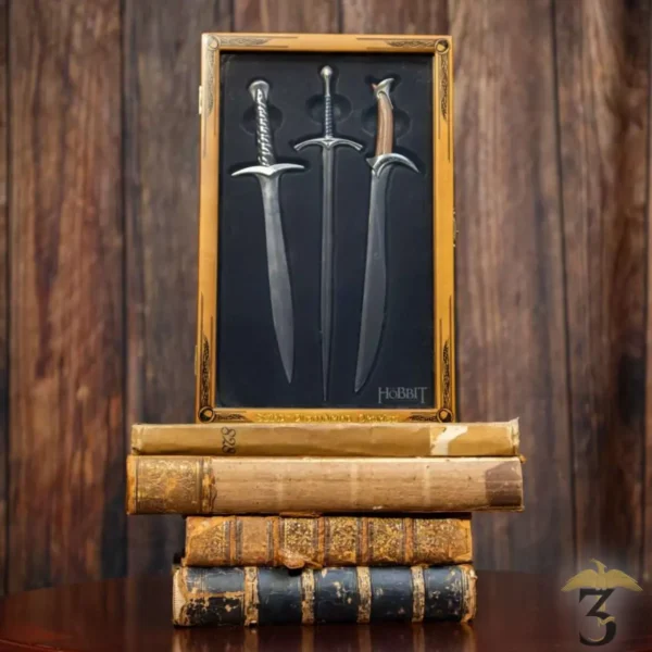 Set 3 ouvre-lettres dard, glamdring et orcrist – le hobbit - Les Trois Reliques, magasin Harry Potter - Photo N°2